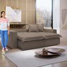 Sofá Cama Retrátil e Reclinável 240cm Arizona Com Almofadas - 13