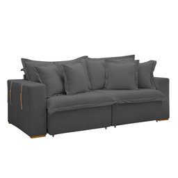 Sofá Cama Retrátil e Reclinável 240cm Arizona Com Almofadas - 14