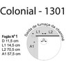 Fogão Colonial N°1 Vitrocerâmica Branco Moldura Esquerdo Antonow - 4
