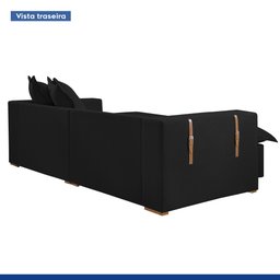 Sofá Cama Retrátil e Reclinável 240cm Arizona Com Almofadas - 9