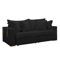 Sofá Cama Retrátil e Reclinável 240cm Arizona Com Almofadas - 14