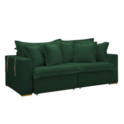 Sofá Cama Retrátil e Reclinável 240cm Arizona Com Almofadas - 14