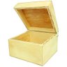 Caixa Fichário em Madeira Pinus Luxo 3x5 = 14x15x11 Cm 3541 - Souza - 1