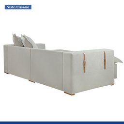 Sofá Cama Retrátil e Reclinável 240cm Arizona Com Almofadas - 9