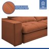Sofá Retrátil e Reclinável 320cm Martinho Veludo - 7