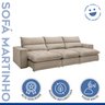 Sofá Retrátil e Reclinável 320cm Martinho Boucle - 2