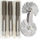 Ver imagem 1 de Kit Jogo de Macho - M22 X 2,5 + Cálibre de Rosca - 52 Lâm.