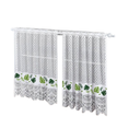 Ver imagem 1 de Cortina Pia Vitro Renda Cozinha Costela Adão 1,60x0,80 Alt