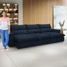 Sofá Retrátil e Reclinável 350cm Martinho Veludo - 11