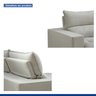 Sofá Retrátil e Reclinável 350cm Martinho Boucle - 8