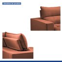 Ver mais imagens de Sofá Retrátil e Reclinável 350cm Martinho Boucle