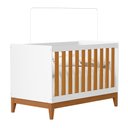 Ver imagem 2 de Berço Americano Mini Cama Flip Branco Fosco Savana