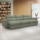 Ver imagem 1 de Sofá Retrátil e Reclinável 410cm Martinho Boucle