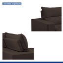 Ver mais imagens de Sofá Retrátil e Reclinável 320cm Martinho Veludo YesCasa