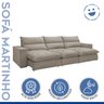Sofá Retrátil e Reclinável 320cm Martinho Veludo - 2