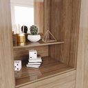 Ver imagem 7 de Guarda-roupa Solteiro 4 Portas 2 Gavetas com Penteadeira Miguel