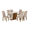 Conjunto Sala de Jantar com 6 Cadeiras Miami Yescasa - 2