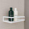 Suporte Prateleira de Parede Banheiro e Cozinha Porta Utensilios Branco - 1
