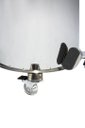 Ver imagem 4 de Lixeira Pedal, Rodízio e Alça 80l de Aço Inox