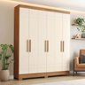 Guarda-roupa 6 Portas 2 Gavetas Arthur - 1