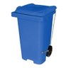 Contêiner Lixeira Plástico Injetado com Rodas e Pedal 240 L - 2