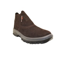 Botina TP096 S/Bico Nobuck Cafe Bidensidade Cartom - 45 - 2
