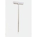 Ver imagem 2 de Vassoura com Rodo 2 em 1 Cabo Inox 40x125cm