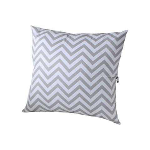 Almofada Decorativa Estampada Chevron