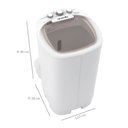 Ver imagem 2 de Máquina de Lavar Family Aquatec 12kg Semiautomática 6 Programas Mueller