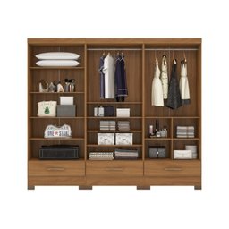 Quarto Modulado 3 Peças 6 Portas 3 Gavetas Smart Plus - 5