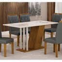Ver imagem 7 de Conjunto Sala de Jantar com 6 Cadeiras Miami Yescasa