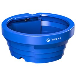 Bebedouro para Gado 1.000l Azul Gplas - 1