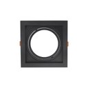 Ver imagem 1 de Spot de Embutir Recuado Nordecor Flea para 1 Lâmpada Ar111 Quadrado Preto 6200