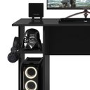 Ver imagem 6 de Mesa de Escritório YorK Q01 - ADJ Decor MESA DE ESCRITORIO MESA GAMER Preto