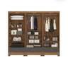 Quarto Modulado 3 Peças 6 Portas 3 Gavetas Smart Plus - 7