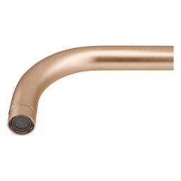 Torneira de Parede Banheiro Champanhe Túnis Clássica 262 - 6