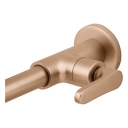 Torneira de Parede Banheiro Champanhe Túnis Clássica 262 - 5