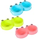 Ver imagem 1 de Comedouro Duplo Funny Cães e Gatos Meu Pet Rosa