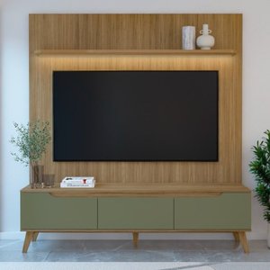 Rack com Painel para TV até 75 Polegadas com LED Liverpool