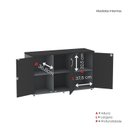 Ver imagem 7 de Armário para Escritório 3 Portas Credenza