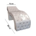 Ver imagem 6 de Capa Plástica para Maca Estética Capitonê Ergonômica 182x72 Transparente Sofa Store