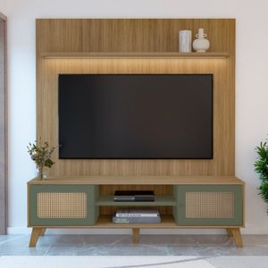 Rack com Painel para Tv até 75 Polegadas Liverpool/memphis