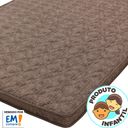 Ver imagem 4 de Colchonete Tapete de Espuma D20 Infantil Bebe Antialérgico Portátil Baixo 128x188x8cm - BF Colchões
