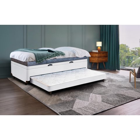Cama 3 em 1 Solteiro Serenelife - Corano Branco