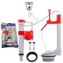 Ver imagem 1 de Kit Reparo Completo Caixa Acoplada Botao Acionamento Superior Banheiro Vaso Sanitario Privada Higien