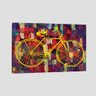Quadro Bike Estilo Tela No Chassi 120X80Cm - 1