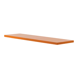 Prateleira Suporte Invisível Flutuante 70cm Terracota Laqueada Mdf Lisa Decoração - Organizze Móveis - 2