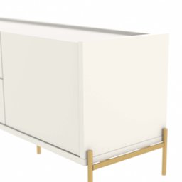 Rack para TV até 75 Polegadas com Pés em Aço Carbono e Pintura Metalizada 180cm Jasper - 6