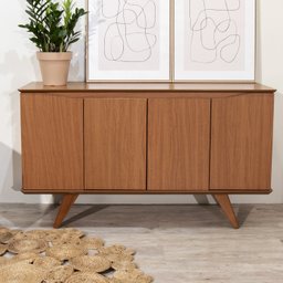 Buffet para Sala de Jantar 4 Portas 135cm Olive - 8