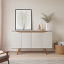 Ver imagem 1 de Buffet para Sala de Jantar 4 Portas 135cm Olive